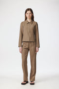 Lynlås jakke - Cargo/Beige