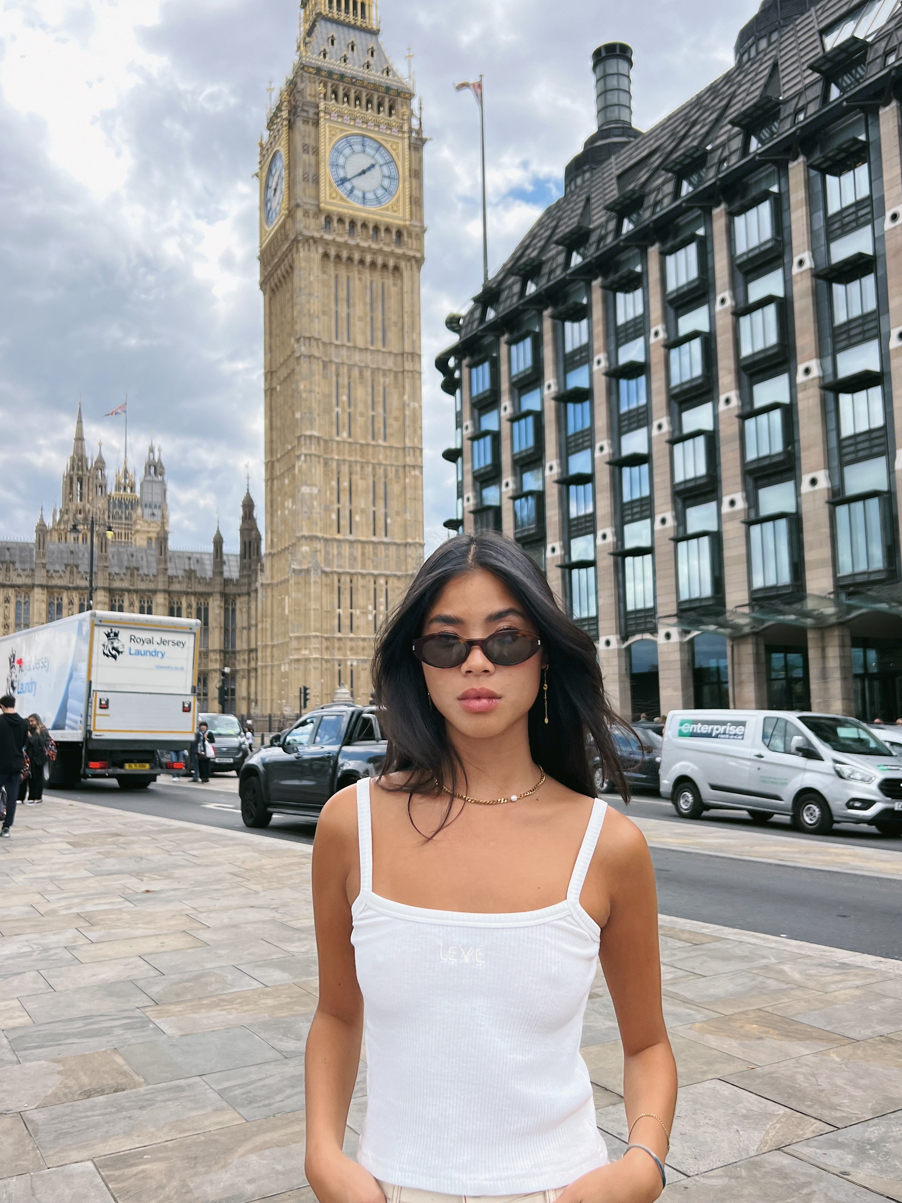 Piccadilly Pure Tank Top - White