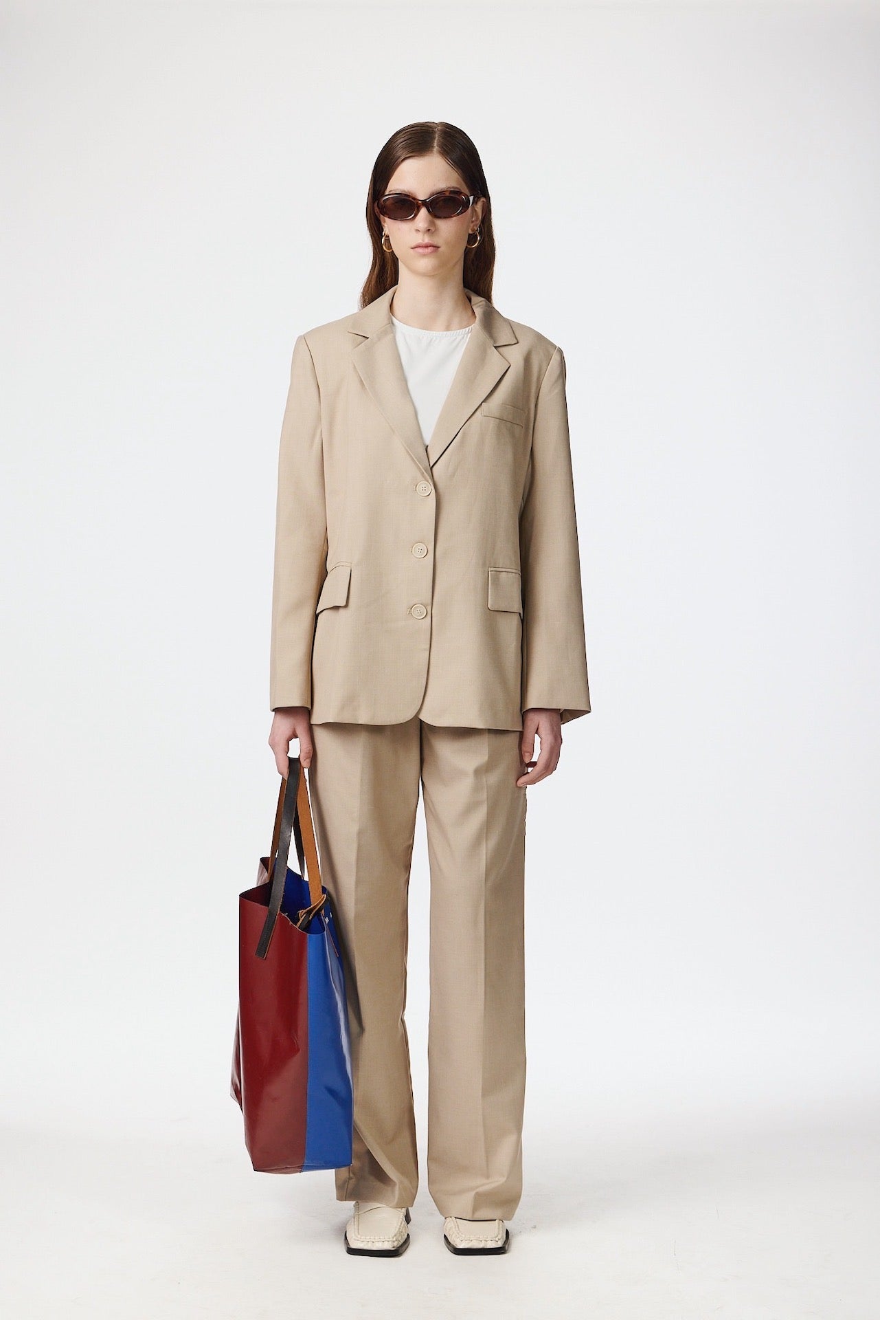 Oversize Blazer - Beige