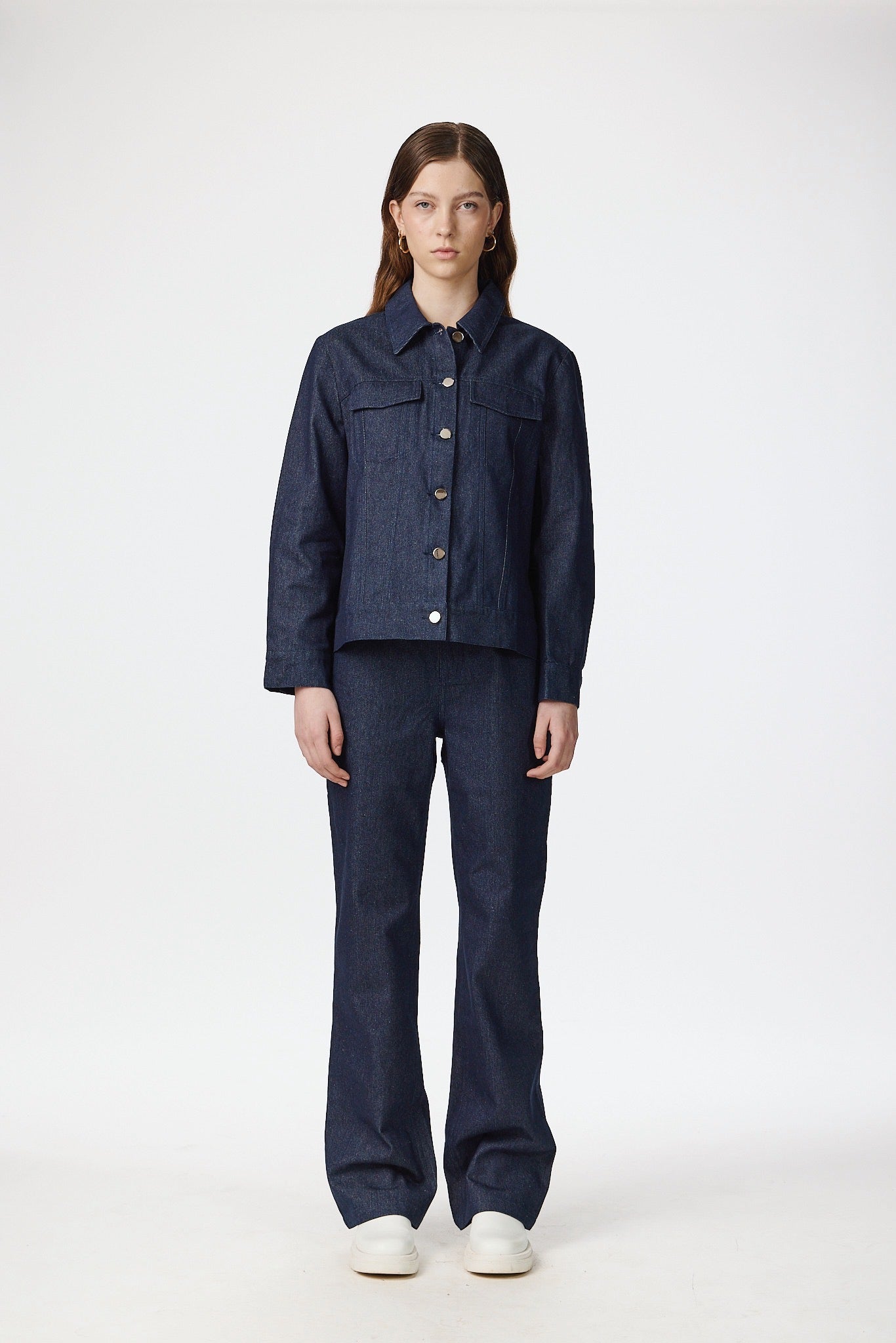 Denim sæt - Blå