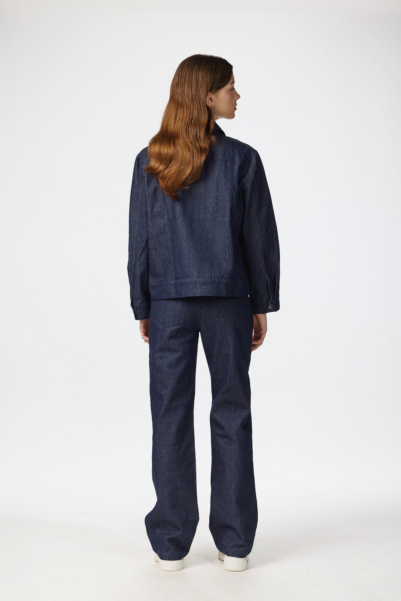 Denim sæt - Blå