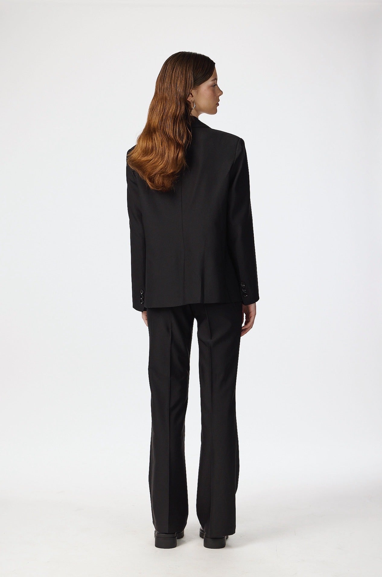 Oversized blazer - Sort