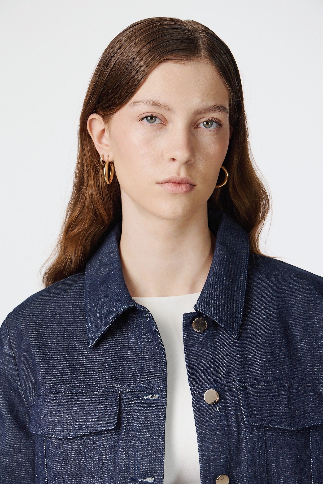 Denim jakke - Blå