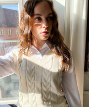Daisy Vest - Strikket